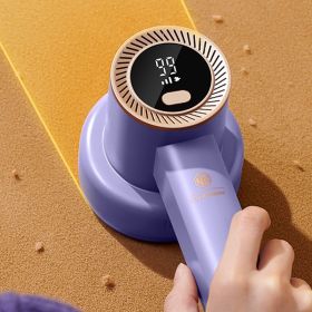 USB Rechargeable Fabric Shaver; Lint Remover; 2000 mAh battery; With sticky lint; Clothing Shaver With 3-speed setting; 3 blades Totally