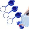 Heavy Duty 55mm Water Bottle Caps (3 Pack) - Reinforced Design for 5 Gallon Jugs - Perfect for Office, Home & Camping Use