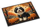NEW Havanese Fall Doormat Front Door Mat Indoor Outdoor Rugs for Entryway, Non Slip Washable Low Pile, 18H X 27W