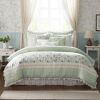 9 Piece Cotton Percale Comforter Set Queen