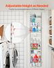 10-Tier Over the Door Pantry Organizer Hanging Storage Rack Adjustable Kitchen