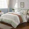 9 Piece Cotton Percale Comforter Set Queen