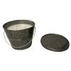 (2 pack) 24oz Citronella Scented Metal Bucket with 40 Hr Burn Time, Heavy Duty