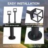 Outdoor Pathway Light LED Bollard Waterproof Garden Landscape Lighting Floor Lamp for Walkway 36516