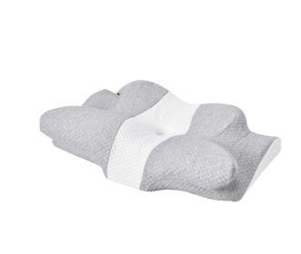 Neck Pillow, Relieving Pain In The Neck And Shoulders, Ergonomic Memory Foam Bed Pillow (Option: Grey 463)