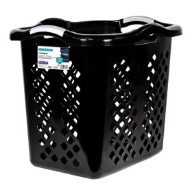Lamper 2 Bushel Laundry Basket, Black/Silver (Pack Size: 4 Pack)