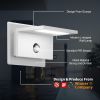 inowel Outdoor Motion Sensor Porch Light Outdoor Wall Light Fixture Modern LED Exterior Wall Sconce for Front Door Garage Patio Garden 17311