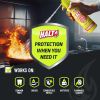 HALT! Handheld Fire Fighting Foam Spray – Non-Toxic, Easy to Use, Store, and Find in Emergency – Compact & Portable – Ideal for Home, Kitchen