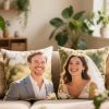Custom Cushion Personalized Image Upload Fast Printing for Wedding for Pet Lovers - (Must upload the image)